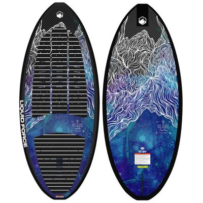 Liquid Force Blade Wakesurf Board, One CoLoler, 46in