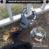 Electric Scooter Lock - Dustproof Scooter Immobilizer Lock, Heavy Duty bicyclle Handcuff Chain Lock | Anti-Theft bikke Security Chain, Waterproof Scooter Grip Lock for Electric Scooters, Bicycles view 2