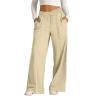 Wide Leg Sweatpants Women High Waist Baggy Sweatpants Boyfriend Fleece Jogger Pants with Pockets Palazzo Trousers view 2