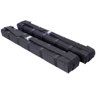 Premium Kayak Roof Rack Pads Universal Car Soft Roof Rack Kayak Carrier for Canoe/Surfboard/Paddleboard/SUP/Snowboard with Tie Down Straps, Tie Down Rope, Quick Loop Strap and Storage Bag