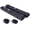 Premium Kayak Roof Rack Pads Universal Car Soft Roof Rack Kayak Carrier for Canoe/Surfboard/Paddleboard/SUP/Snowboard with Tie Down Straps, Tie Down Rope, Quick Loop Strap and Storage Bag view 2