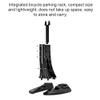 ROYHH Bike Floor Type Parking Rack Hub Mount Bicycle Stand Height Adjustable for Mountain Road Bike, Black view 4
