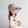 XANHOY Kids Neck Flap Fisherman Hat Neck Flap Versatile Hat for Spring Breathable Hat Bucket Hat Casual Sport, light orange, 6 1/8-6 5/8, Light Orange, 6 1/8-6 5/8 view 3