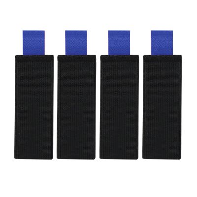 Qsvbeeqj 4Pcs/Set Fishing Spools Belt Fishing Reel Elastics Fishing Wheel Protections Belt Rod Belt Fasteners Fishing Tackle Tool