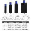 Qsvbeeqj 4Pcs/Set Fishing Spools Belt Fishing Reel Elastics Fishing Wheel Protections Belt Rod Belt Fasteners Fishing Tackle Tool view 3