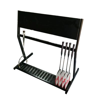 Tennis Racket Storage Rack, Badminton Racket Exhibit Stand,Clubs Sports Equipment Display Rack,Hold 20 Rackets,for Badminton Racket Tennis Racket Baseball Bat Guitar