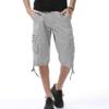 Maiyifu-GJ Men's Lightweight Cotton Cargo Shorts Multi Pockets Hiking Shorts Summer Casual Workout Running Short Pants (Grey,38) view 2