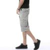 Maiyifu-GJ Men's Lightweight Cotton Cargo Shorts Multi Pockets Hiking Shorts Summer Casual Workout Running Short Pants (Grey,38) view 4