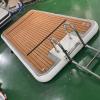 YJFEDCC Inflatable Water Mat, EVA Wood Grain Non-Slip Mat, Floating Platform for Yachts, Inflatable Pontoon,1.5 * 2.5m/4.9 * 8.2ft view 1
