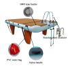 YJFEDCC Inflatable Water Mat, EVA Wood Grain Non-Slip Mat, Floating Platform for Yachts, Inflatable Pontoon,1.5 * 2.5m/4.9 * 8.2ft view 3