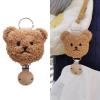 XANHOY Bear Head Hat Clip for Travel Stylish Backpack Pendant Women Handbag Accessories Portable Hat Attachment for Women view 2
