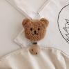 XANHOY Bear Head Hat Clip for Travel Stylish Backpack Pendant Women Handbag Accessories Portable Hat Attachment for Women view 3