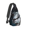 Dwrepo Sling Bag for Women Men Crossbody Bag Goat Chest Bag Hiking Daypack Fanny Pack Sling Backpack view 2