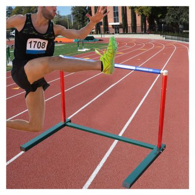 YXXSDP Pro Adjustable Speed Agility Hurdles for Obstacle Training, Portable Aluminum Sport Squad Hurdle Set, Fitness Group/School Track and Field Speed Training Equipment