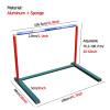 YXXSDP Pro Adjustable Speed Agility Hurdles for Obstacle Training, Portable Aluminum Sport Squad Hurdle Set, Fitness Group/School Track and Field Speed Training Equipment view 3