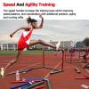 YXXSDP Pro Adjustable Speed Agility Hurdles for Obstacle Training, Portable Aluminum Sport Squad Hurdle Set, Fitness Group/School Track and Field Speed Training Equipment view 4