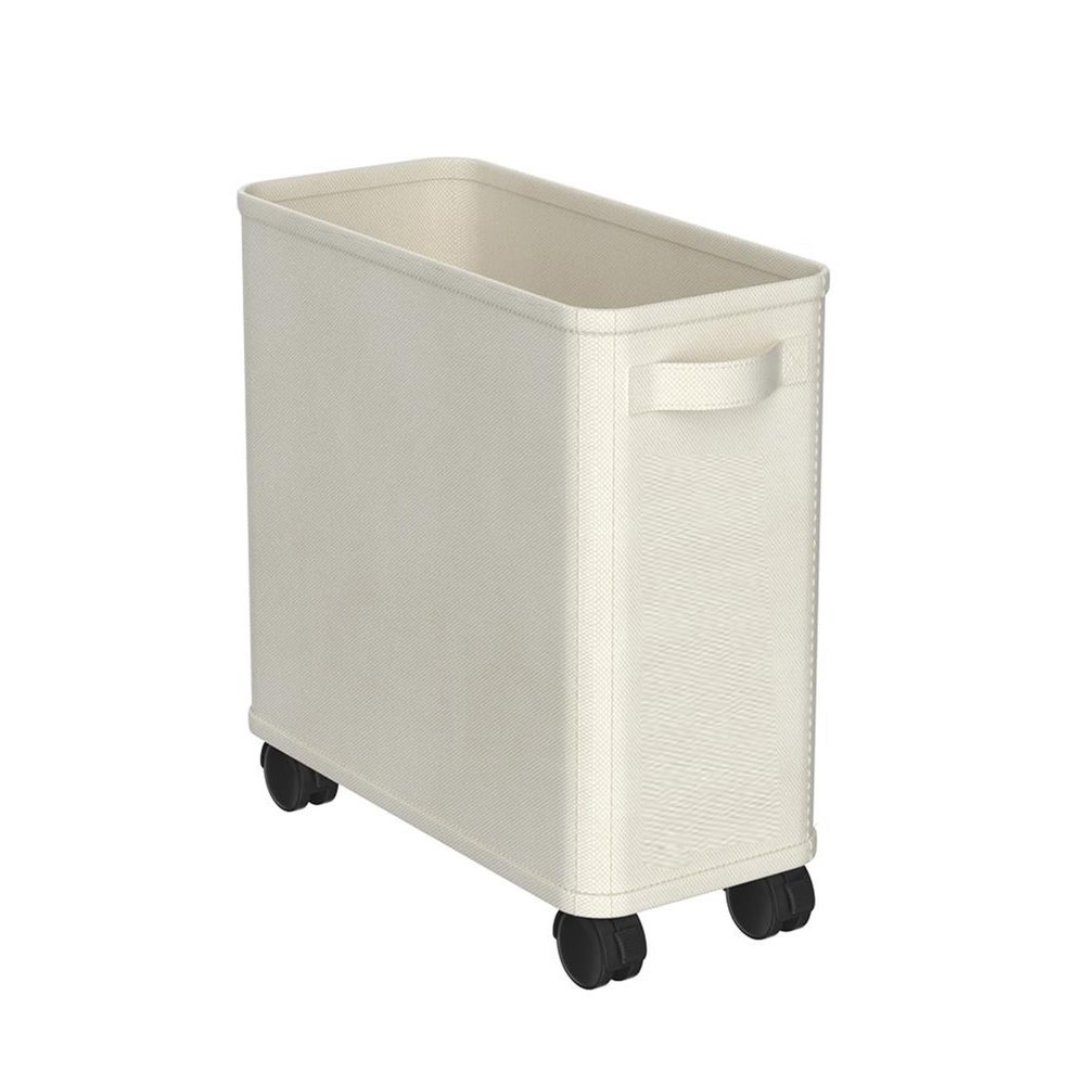 KIYILIHI Tennis Racket Storage Rack, Gym Supplies Storage Basket, Cart Storage Rack, Foldable for Badminton Rackets Tennis Rackets Badminton Tennis Baseball Golf Ball(White), 85235