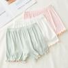 Little Girls Under Dress Shorts Toddler Kids Ruffle Bik Shorts Cotton Basic Cartwheel Shorts Solid (Black, 2-3 Years) view 2