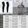 JEFHOMKIT 2Pairs Leg Sleeves,Full Leg Compression Sleeve,Compression Long Knee Sleeve,Sports Compression UV Long Leg Sleeves with Anti-slip Silicone Strips for Men Women Running Basketball Football view 3