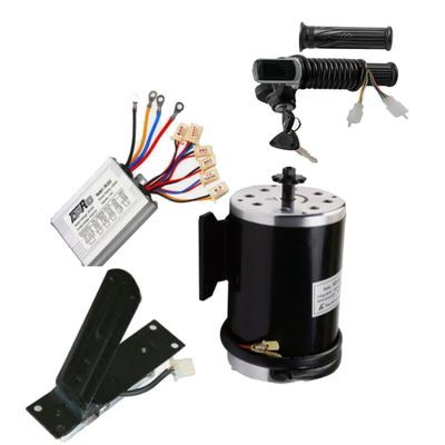 ICONSPORTSS 1000W 48V Brush Electric Motor Controller Key Throttle for Scooter E Bike Go Kart ATV Buggy Motorcycle Drift Trike
