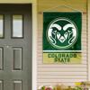 College Flags & Banners Co. Colorado State Rams Banner with Hanging Pole view 3