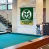 College Flags & Banners Co. Colorado State Rams Banner with Hanging Pole view 4