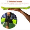 CMYUN School Small Agility Hurdles Set - 5/10 Pcs Adjustable Hurdles for Track  Field, Athletes Football Training Equipment with Handle, for Home Gym(5pcs) view 4