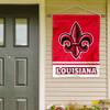 College Flags & Banners Co. Louisiana Lafayette Ragin Cajuns Banner with Hanging Pole view 3