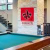 College Flags & Banners Co. Louisiana Lafayette Ragin Cajuns Banner with Hanging Pole view 4