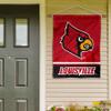 College Flags & Banners Co. Louisville Cardinals Banner with Hanging Pole view 3