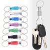 POCREATION 7PCS Set Detachable Keychain, Aluminum Alloy Quick Release Pull Apart Coupler Keychain for Bag Purse Belt, Multifunctional Key Ring with 7 Colors view 3