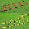 CMYUN Portable Soft Mini Hurdles Set - 5pcs Training Hurdles for Speed and Agility, Track & Field Hurdles Different Heights, for School Gym Home(Yellow) view 2