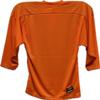 NineFit Basics Youth Intermediate Goalie Cut Hockey Practice Jersey Screen print and Heat press friendly Orange view 2