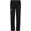 Under Armour Boys' Brawler Warm-Up Sweatpants, Fast Drying and Moisture Wicking, Relaxed Fit, Black Taper, 4 view 1