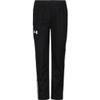 Under Armour Boys' Brawler Warm-Up Sweatpants, Fast Drying and Moisture Wicking, Relaxed Fit, Black/White Taper, 3T view 1