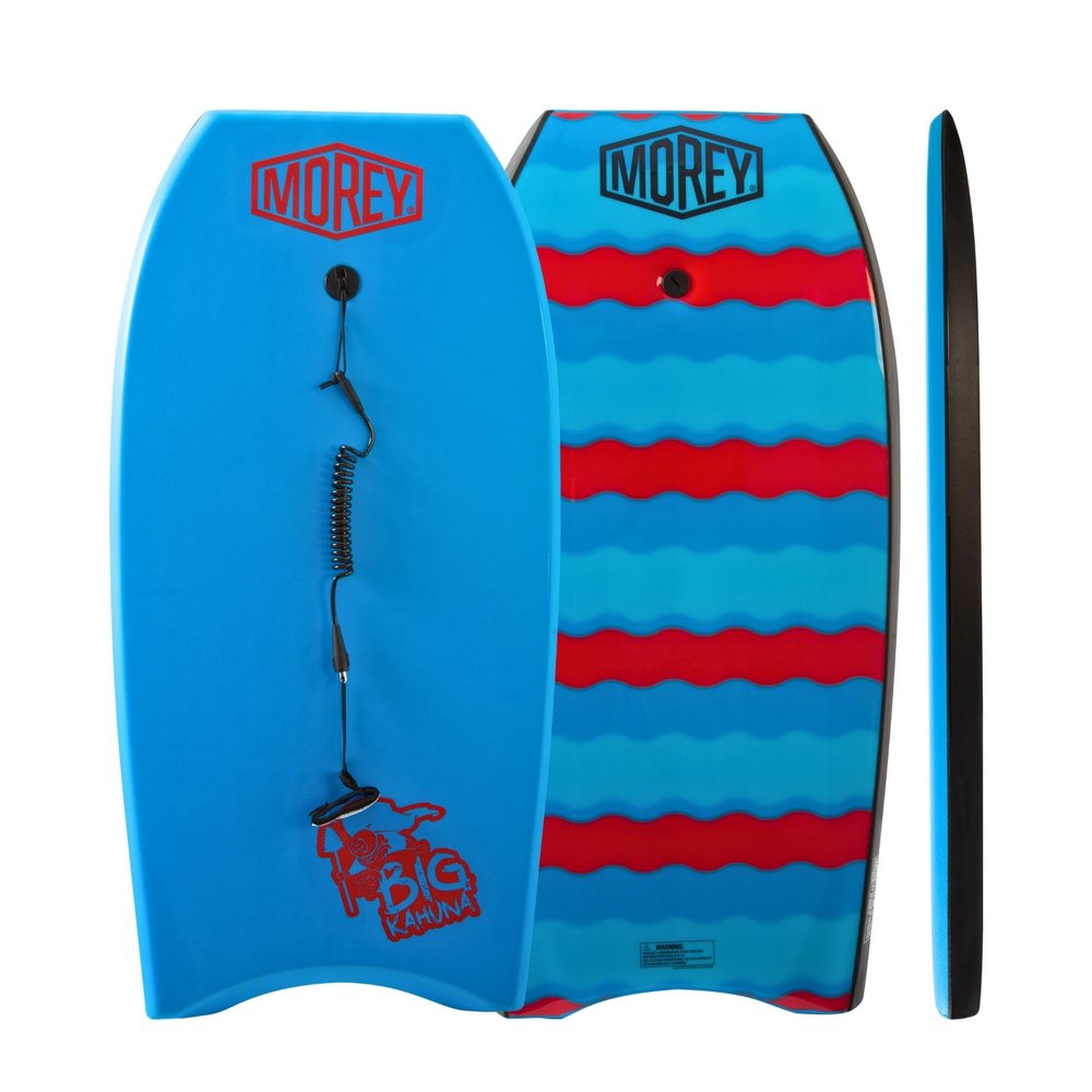 MOREY Boogie Board. Big Kahuna 44" The Original Bodyboard for Tall Riders. Body Board for Beach, Re-Engineered 2026 Model (Royal Blue)