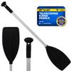 Five Oceans Canoe Paddle - Boat Paddle Collapsible Paddle, Canoe Oars Extends from 3.25 Ft. (39-inch) to 5 Ft. 60-inch - Aluminum Shaft, Round Grip - FO4720 view 1