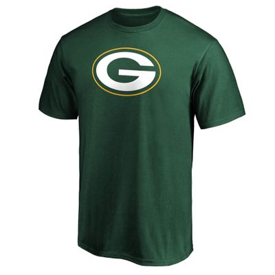 Outerstuff NFL Kids Youth 8-20 Official Team Color Polyester Performance Primary Logo Short Sleeve T-Shirt (Green Bay Packers Green, 10-12)