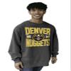 Denver Nuggets NBA Officially Licensed Crewneck Sweatshirt Ringspun Bold Black, Medium view 1