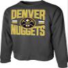 Denver Nuggets NBA Officially Licensed Crewneck Sweatshirt Ringspun Bold Black, Medium view 3