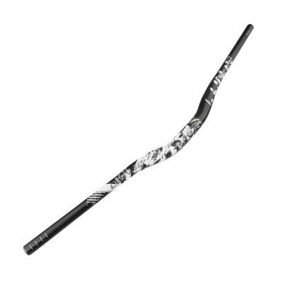 ZJYSMH Bike Handlebar, 31.8Mm Aluminium Alloy MTB Mountain Bike Handlebar Length 780Mm Handlebar Extra Long with Paint Matte Surface(Black)