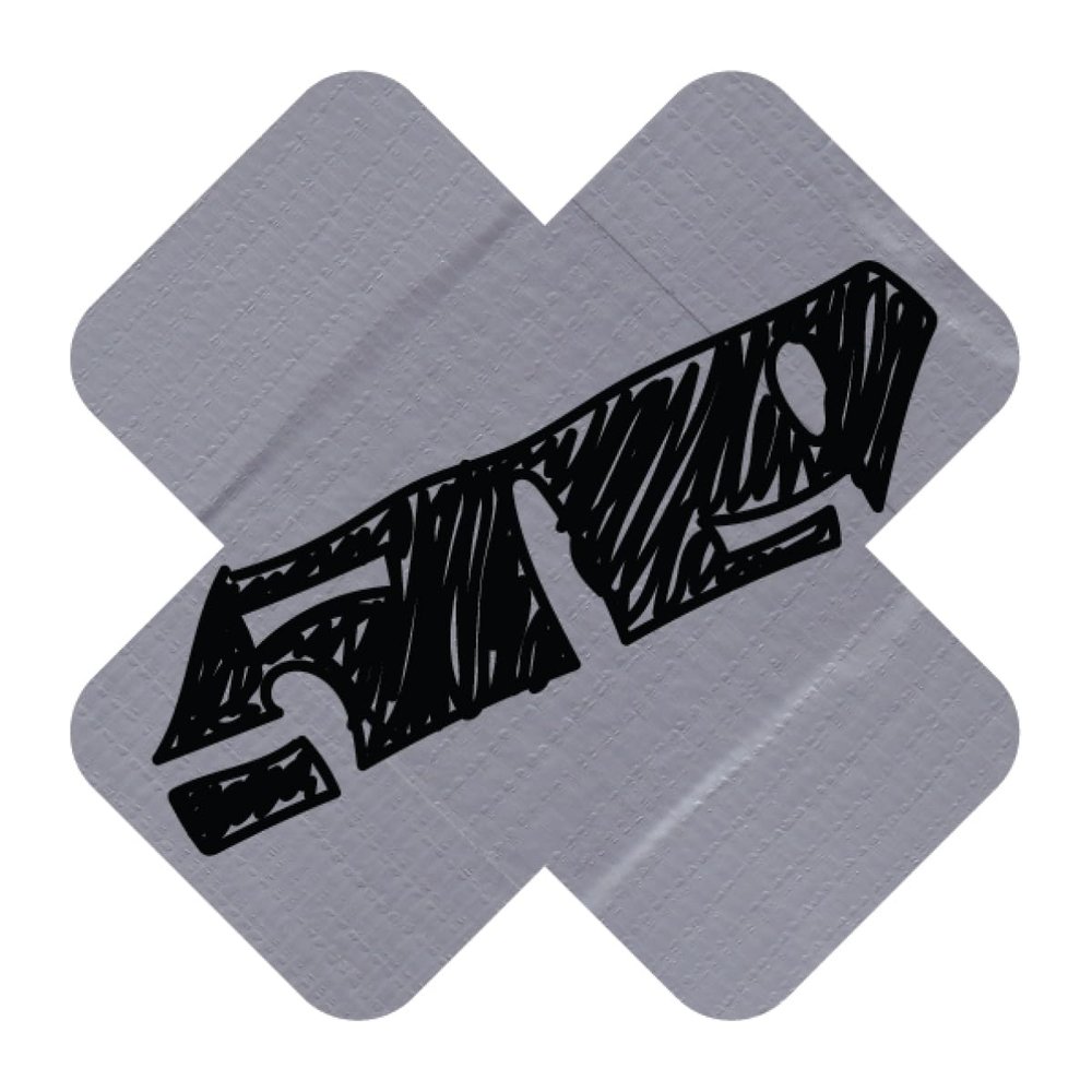 509 NOSO Repair Patch (Alpine Chrome)