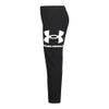 Under Armour Boys' Pull-On Jogger Sweatpants, Soft & Comfortable, Relaxed Fit, Black Everyday, 4 view 2