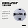 Capelli Sport Soccer Ball Size 5, 4-Cube Classic Competition Elite Soccer Ball for Youth and Adult Players, Outdoor and Indoor Training, White/Black view 4