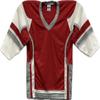 NineFit Basics Youth Hockey Practice Jersey Screen print and Heat press friendly (US, Alpha, Large, X-Large, Red/White/Grey) view 1