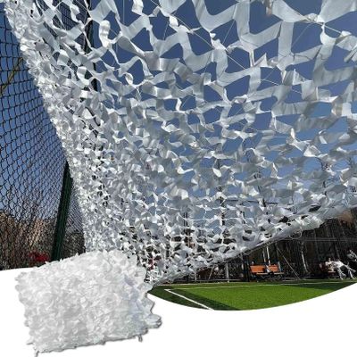 Pealihuy White Camo Netting,Military Hunting Camouflage Netting,2/4/6/8/10m,Lightweight Camouflage Netting,Sun/Shade net,Camouflage Cover, Customizable Camouflage Camo Netting,White-2x5m(1.5x25m)