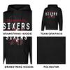 Ultra Game Men's NBA Official Super Soft Get Right Hoodie Sweatshirt, Sacramento Kings, Black, Large view 3