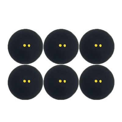 RXQXHF Squash Balls-Box of 6, Black, WZ2486