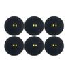 RXQXHF Squash Balls-Box of 6, Black, WZ2486 view 1