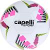 Capelli Sport Soccer Ball Size 3, Star Cubes Team Kids Soccer Ball for Boys and Girls Players, Outdoor and Indoor Training, Neon Pink view 1